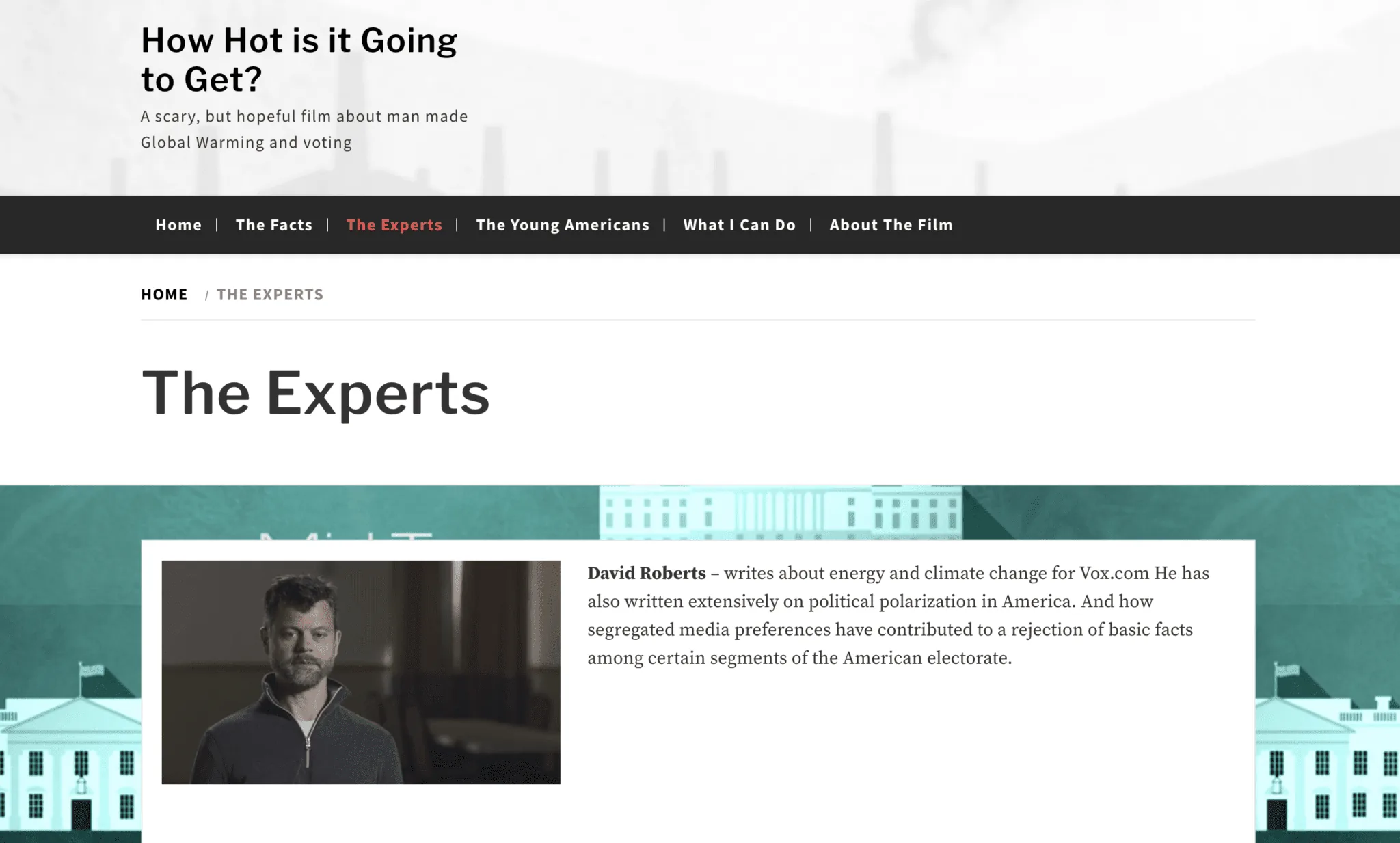 Screenshot of https://www.howhotisitgoingtoget.com/